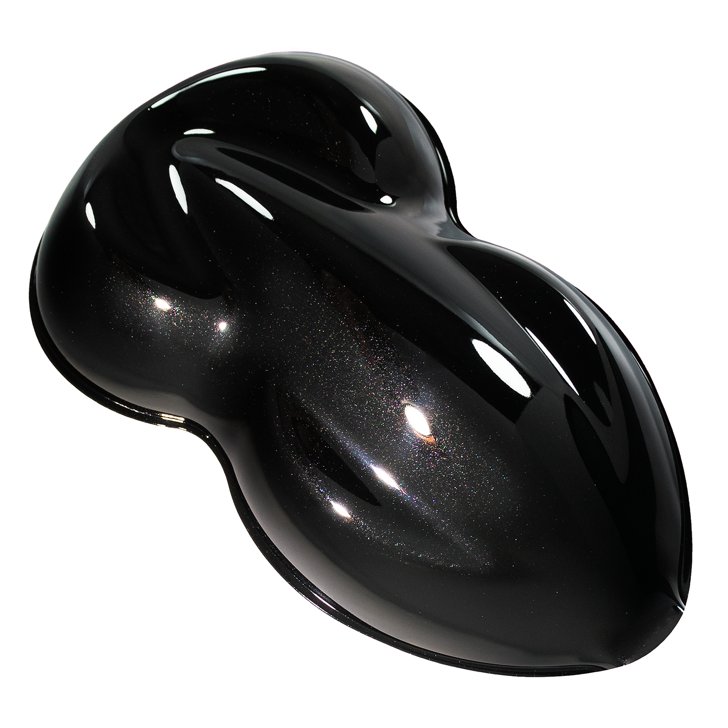 Black Crystal Diamond Pearl Basecoat Clearcoat Quart Complete