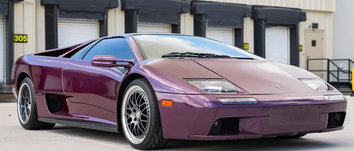 Lamborghini 0061 Viola Ophelia Basecoat Clearcoat Complete Gallon