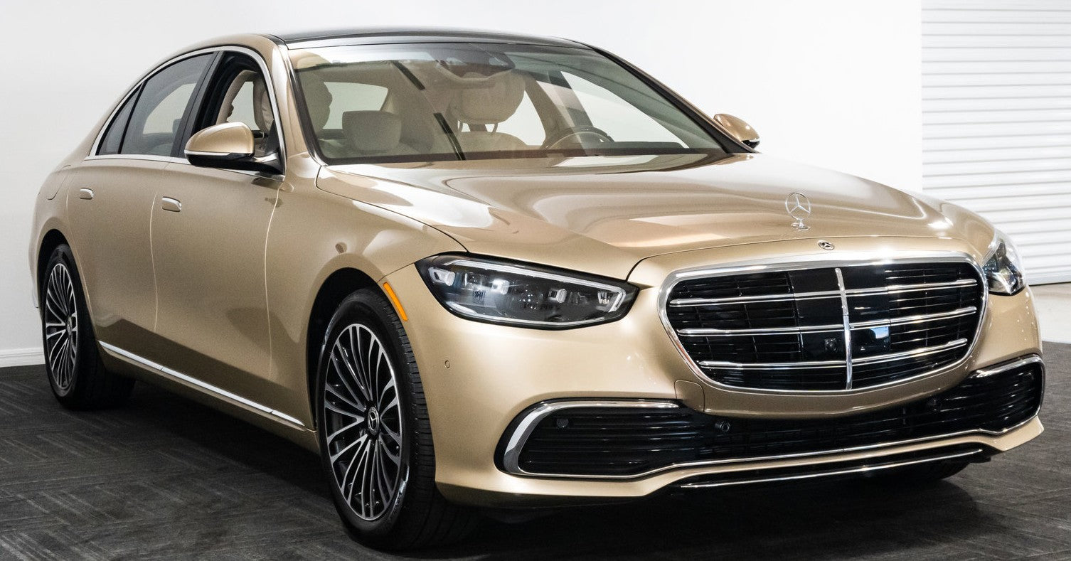 Mercedes 802 Kalahari Gold Basecoat With Reducer Quart (Basecoat