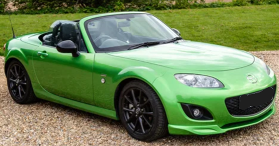 Mazda 36A Spirited Green Metallic Basecoat With Reducer Gallon
