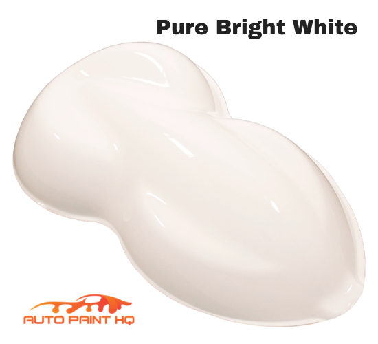 High Gloss Pure Bright White Acrylic Urethane Single Stage Gallon Pain Auto Paint HQ