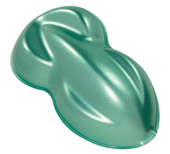クリアーパール(パステルグリーン) Heavy Metal Pastel Metallic Green Basecoat Clearcoat Complete