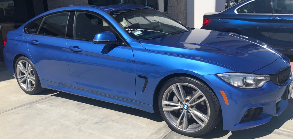 BMW MODELS ESTORIL BLUE 335 TOUCH UP PAINT PEN BRUSH REPAIR KIT