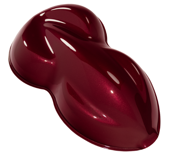 Merlot Red Pearl Basecoat + Reducer Quart (Basecoat Only) Auto