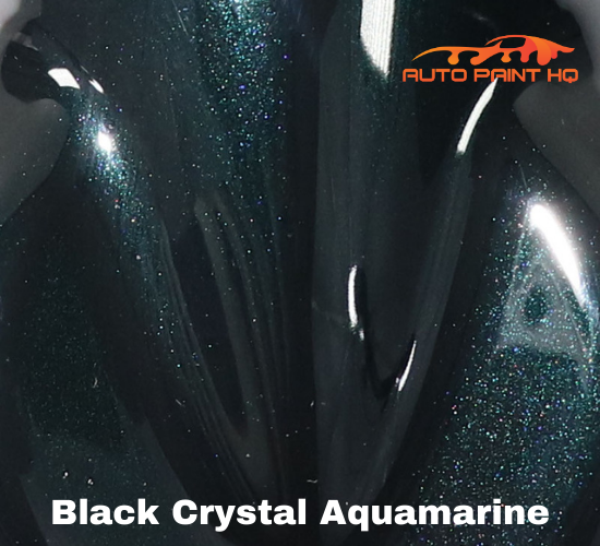 Black Crystal Aquamarine Pearl Acrylic Urethane Single Stage Gallon Pa Auto Paint HQ
