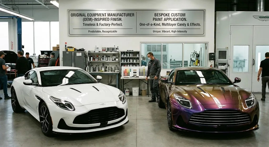 OEM-Inspired vs Custom Car Paint Colors: Which Should You Choose?
