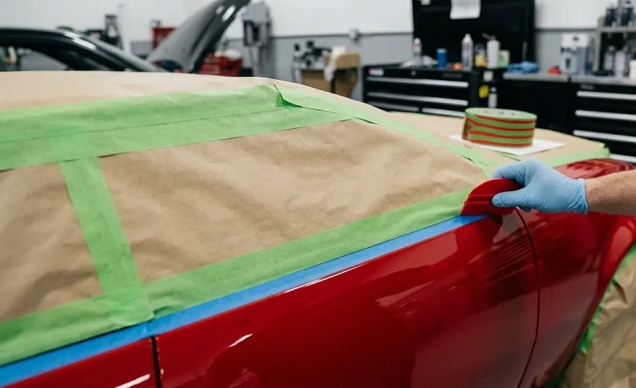 How to Mask a Car for Two-Tone Paint and Clean Graphics Lines