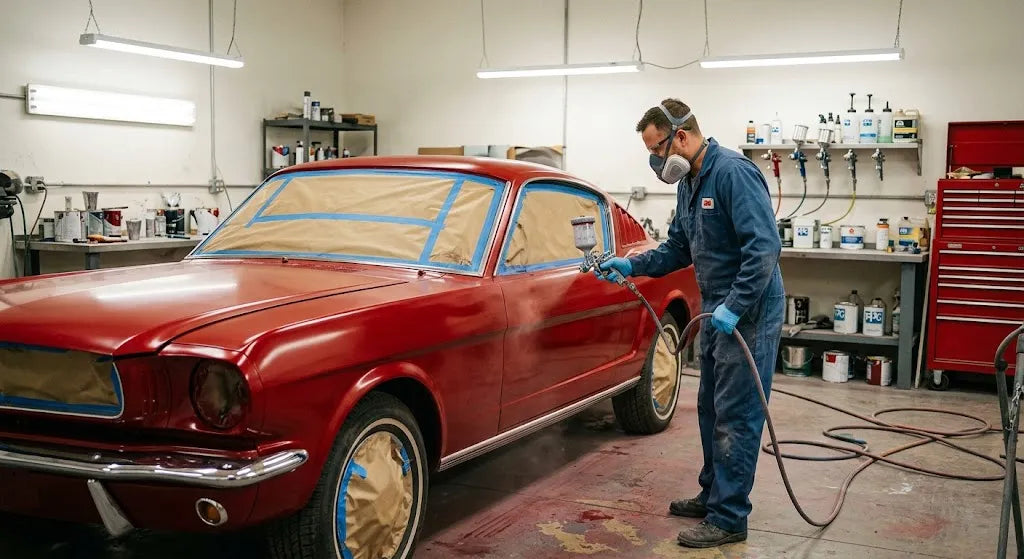 How to Choose a Paint Kit for Your First Full Car Repaint