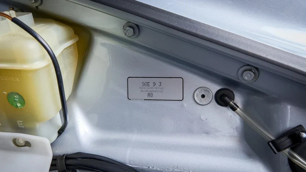 Finding Your Mercedes-Benz Factory Paint Code – Auto Paint HQ