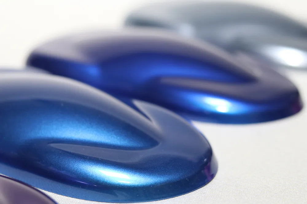 High chroma pearl effect pigments