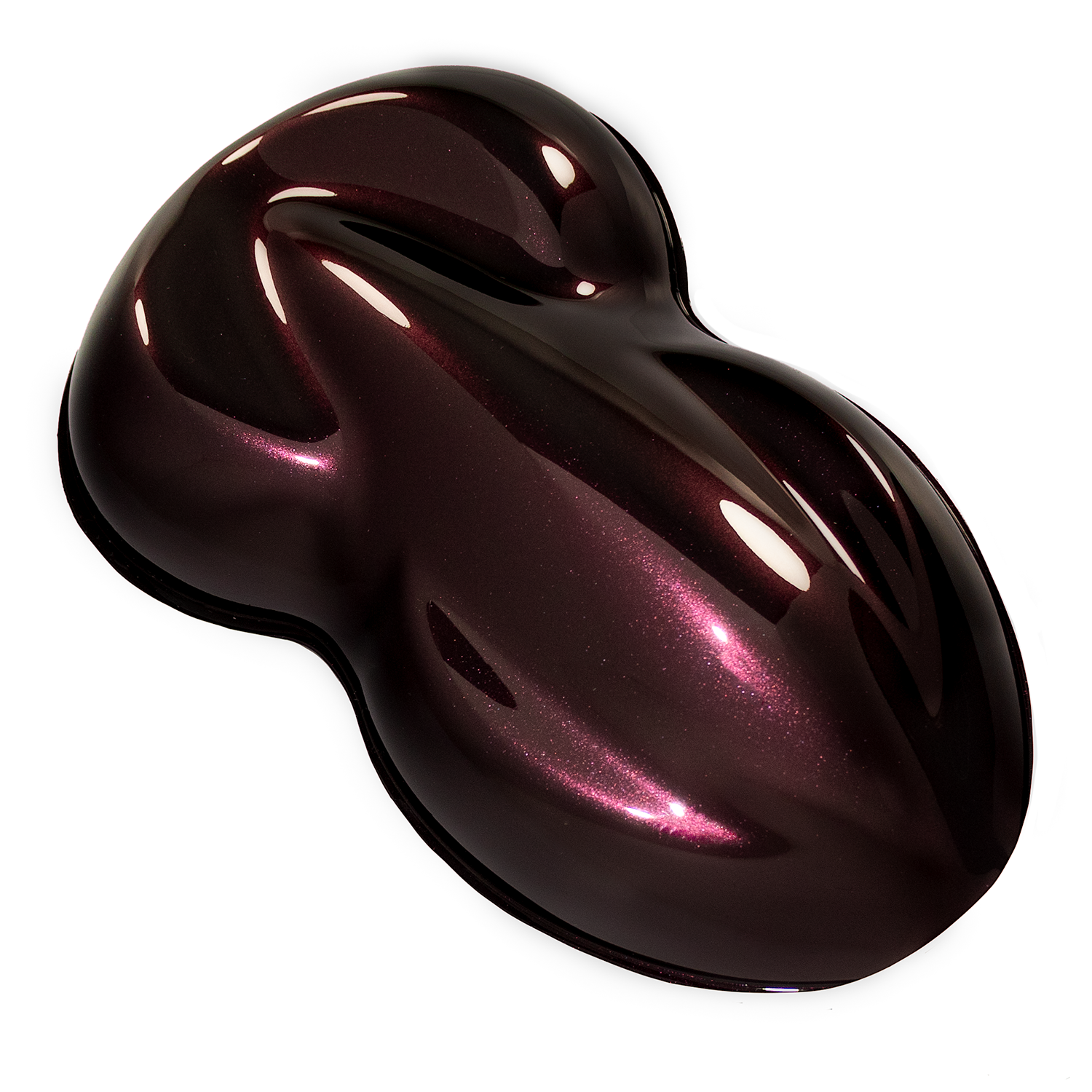 Candy Pearl Mulberry Basecoat Quart Complete Kit (Over Black Base ...