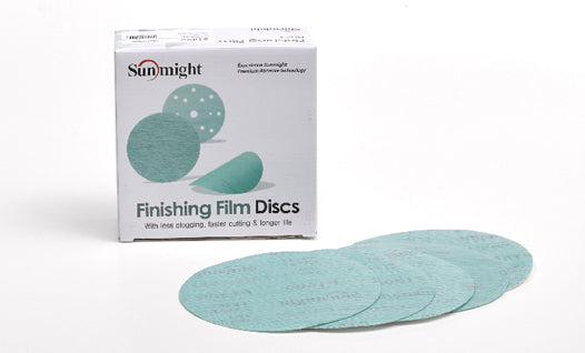 Sunmight 6" Velcro Film Backed Sandpaper No Holes Box/50