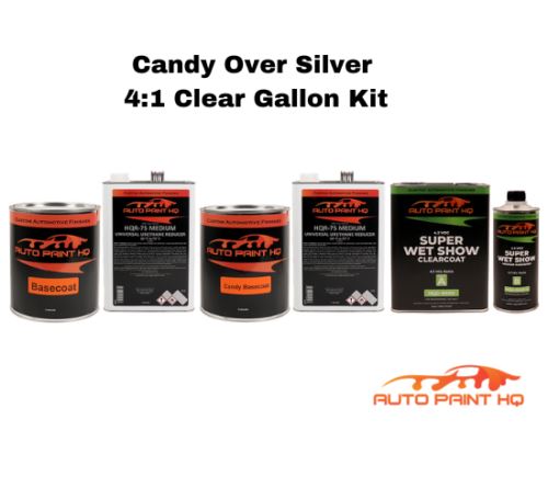 Candy Strawberry over Charcoal Base Complete Gallon Kit