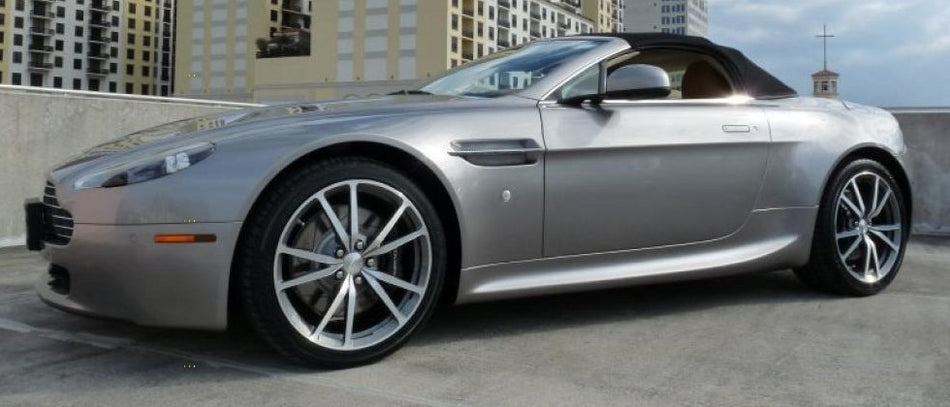 Aston Martin Supercar 5119H Tungsten Silver Basecoat Clearcoat Quart Complete Paint Kit