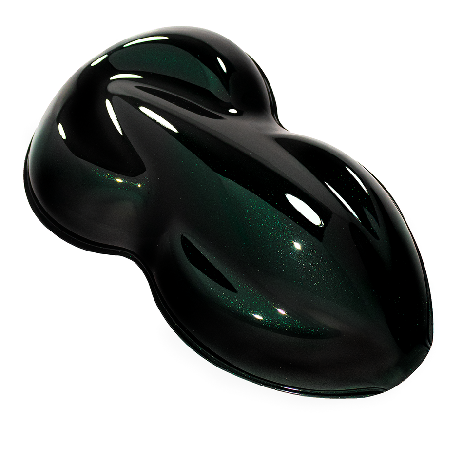 Black Crystal Emerald Pearl Basecoat Clearcoat Quart Complete Paint