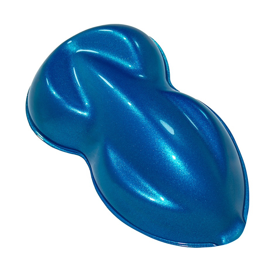 Cyber Blue Metallic Basecoat Clearcoat Quart Complete Paint