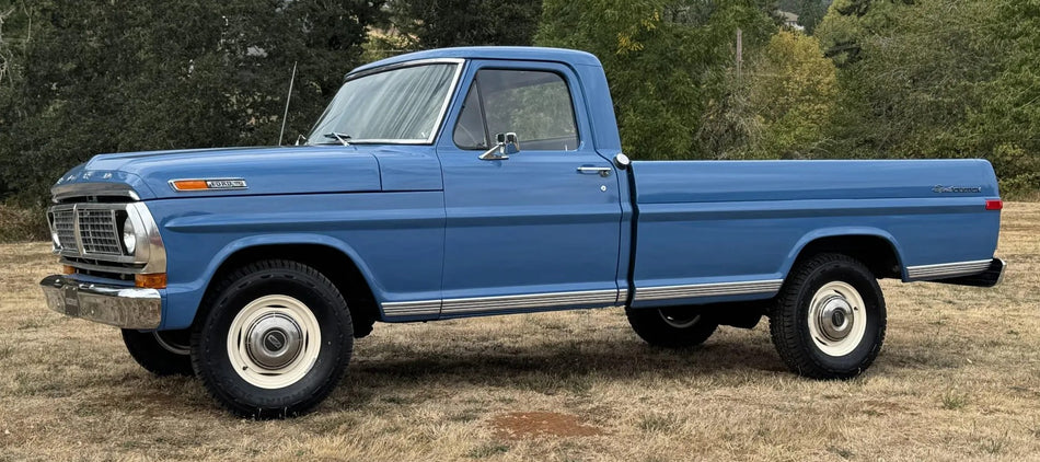 Ford Code 7 Harbor Blue Basecoat Clearcoat Complete Gallon Kit