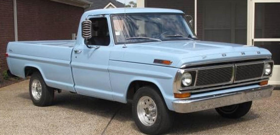 Ford Code E Sky View Blue Basecoat Clearcoat Complete Gallon Kit