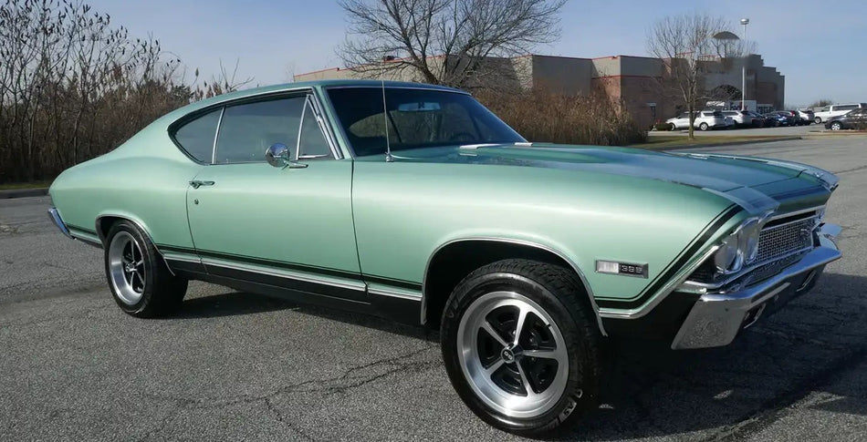 GM WA3763 Grecian Green Basecoat Clearcoat Quart Complete Paint Kit