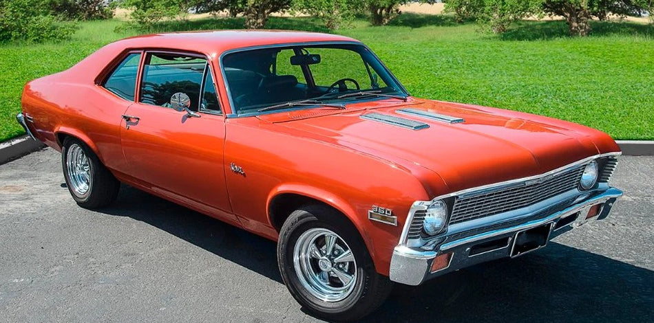 GM WA4240 Flame Orange Basecoat Clearcoat Complete Gallon Kit