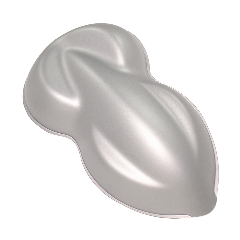 Satin Galaxy Silver Metallic Basecoat Clearcoat Gallon Paint Kit