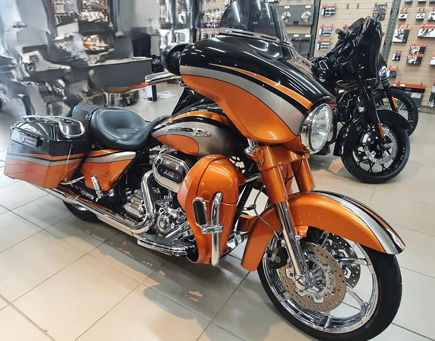 Harley Davidson Inferno Orange (Two Tone CVO Color) Tri-Coat Candy Complete Gallon Kit