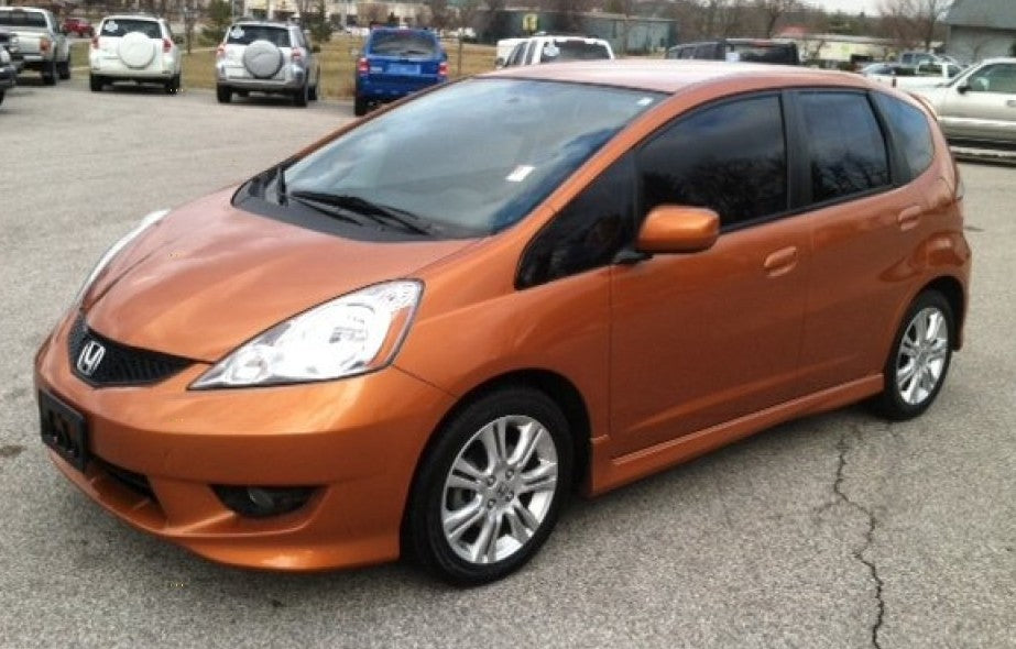 Honda YR576M Brilliant Orange - Revolution Orange Basecoat Clearcoat Quart Complete Paint Kit