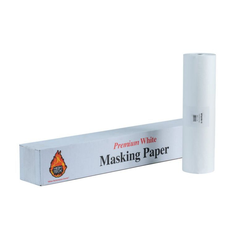 High Teck™ White Premium Urethane Grade Masking Paper, 750 ft L, 24 lb Basis