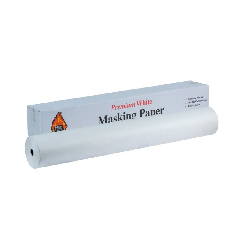 High Teck™ White Premium Urethane Grade Masking Paper, 750 ft L, 24 lb Basis