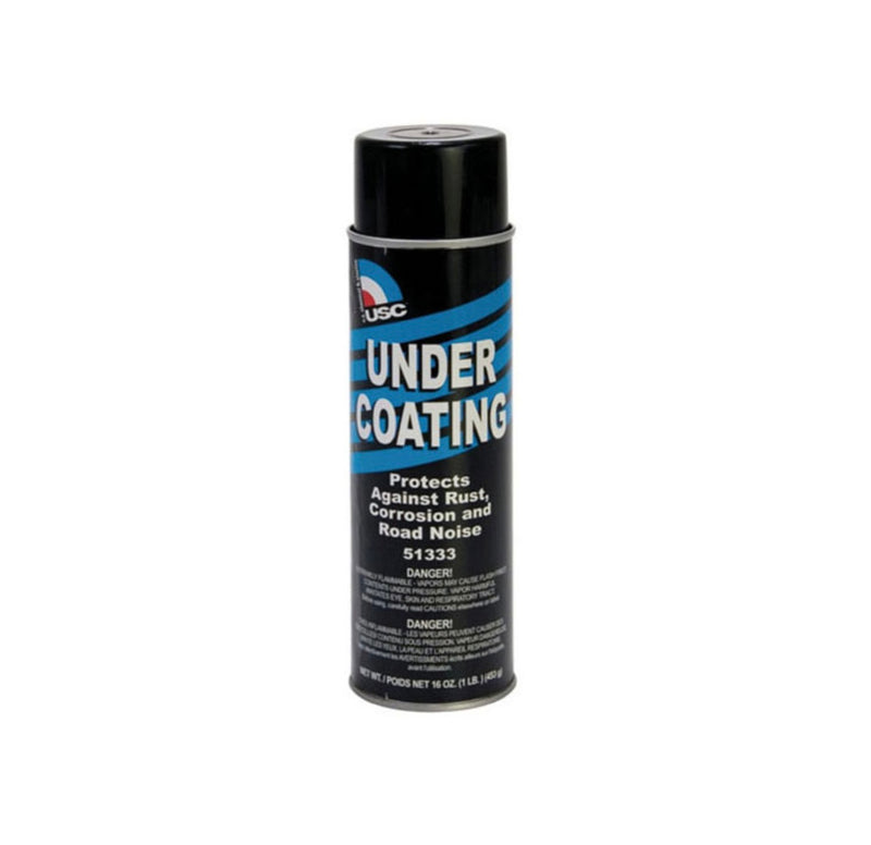 USC® Rubberized Aerosol Undercoating Black