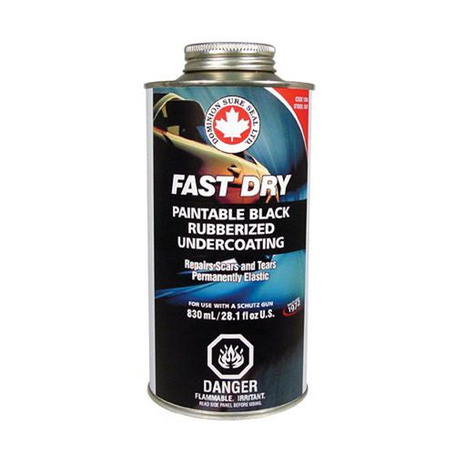 Dominion Sure Seal Paintable Rubberized Undercoating Black