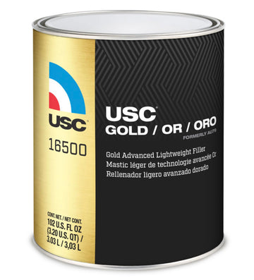 USC® GOLD Advanced Lightweight Body Filler, 1 Gallon (BEST)