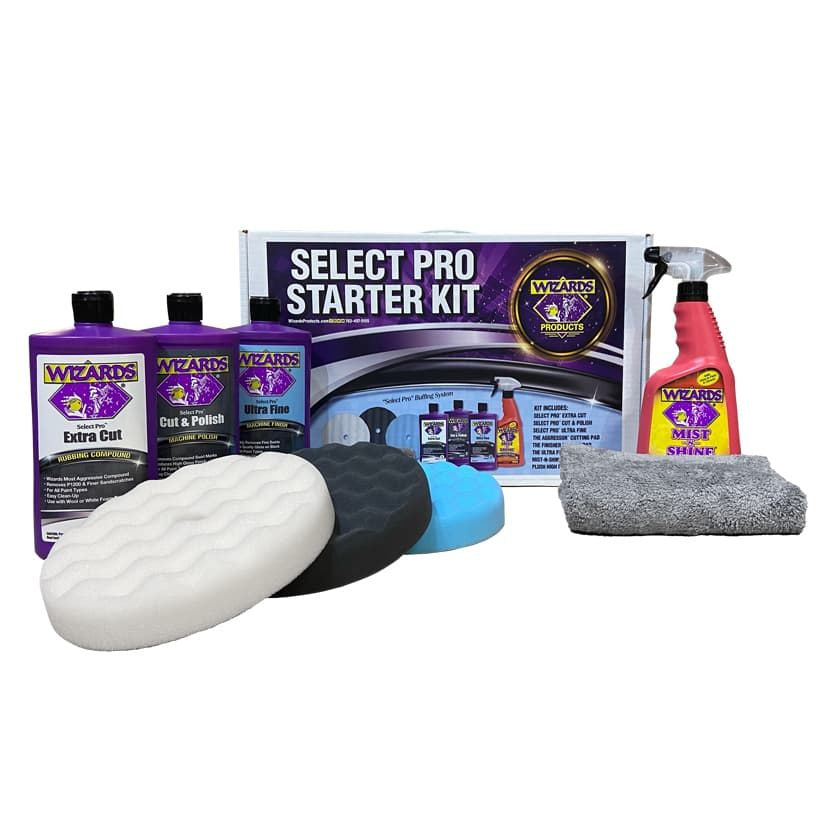 WIZARDS SELECT PRO Buffing Starter Kit