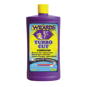 WIZARDS TURBO CUT Time Release Buffing Compound