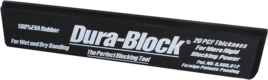 Dura-Block Full Size Sanding Block, 16” L, PSA Attachment, EVA Rubber