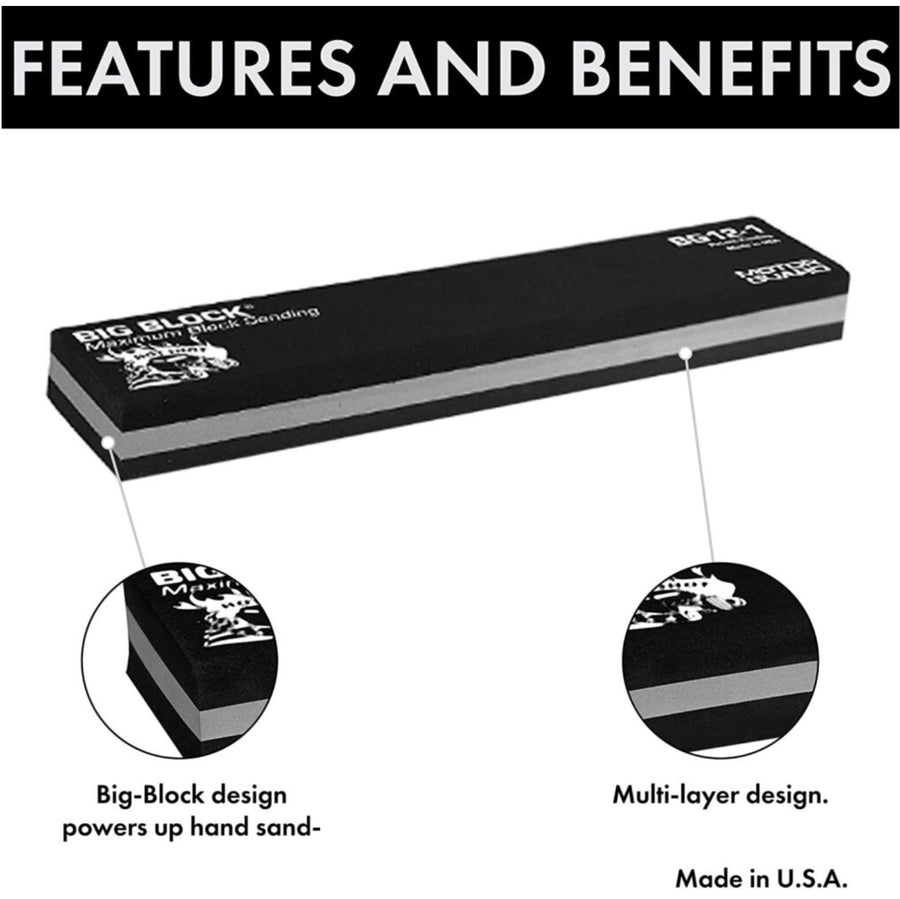 Motor Guard Big-Block 12” Sanding Block