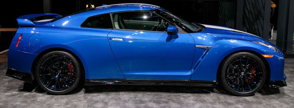Nissan TV2 Bayside Blue Basecoat Clearcoat Quart Complete Paint Kit
