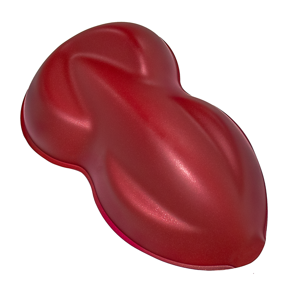 Satin Romantic Red Metallic Basecoat Clearcoat Gallon Paint Kit