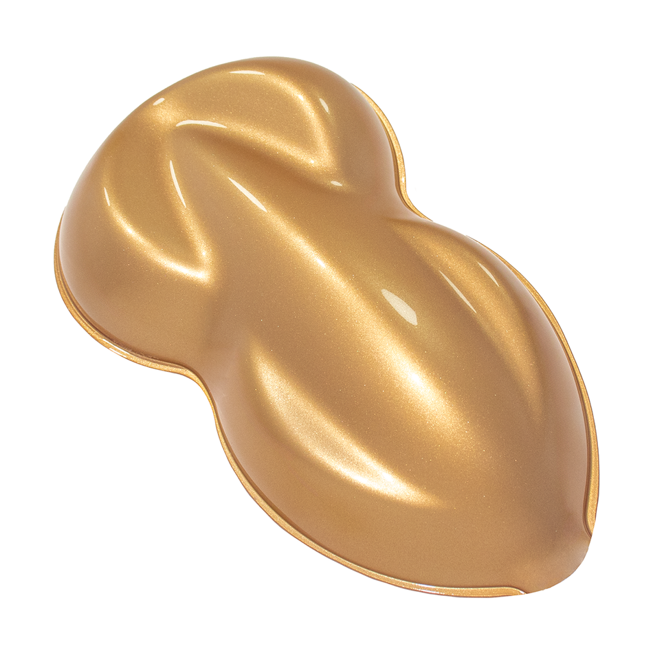 Royal Gold Metallic Basecoat Clearcoat Quart Complete Paint