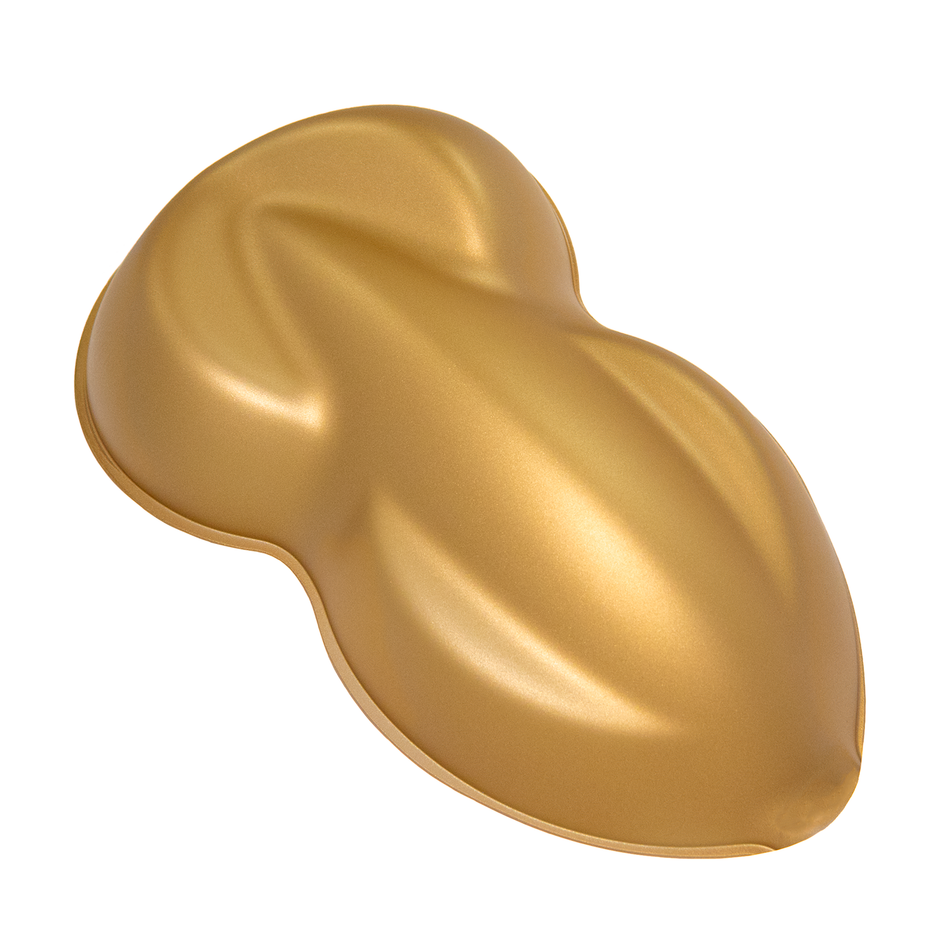 Satin Royal Gold Metallic Basecoat Clearcoat Gallon Paint Kit