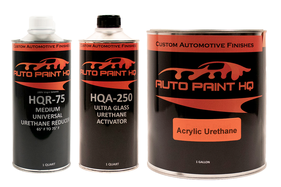 Satin Hot Rod Chocolate Brown Gallon 2K Urethane Single Stage Car Auto Paint Kit