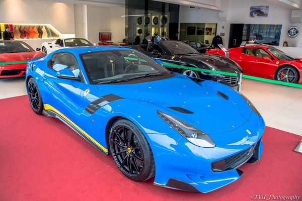 Ferrari 666089 Azzurro Dino Basecoat With Reducer Quart (Basecoat