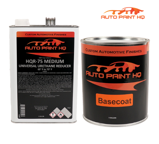 Ford JP Silver Birch Basecoat With Reducer Gallon (Basecoat Only)