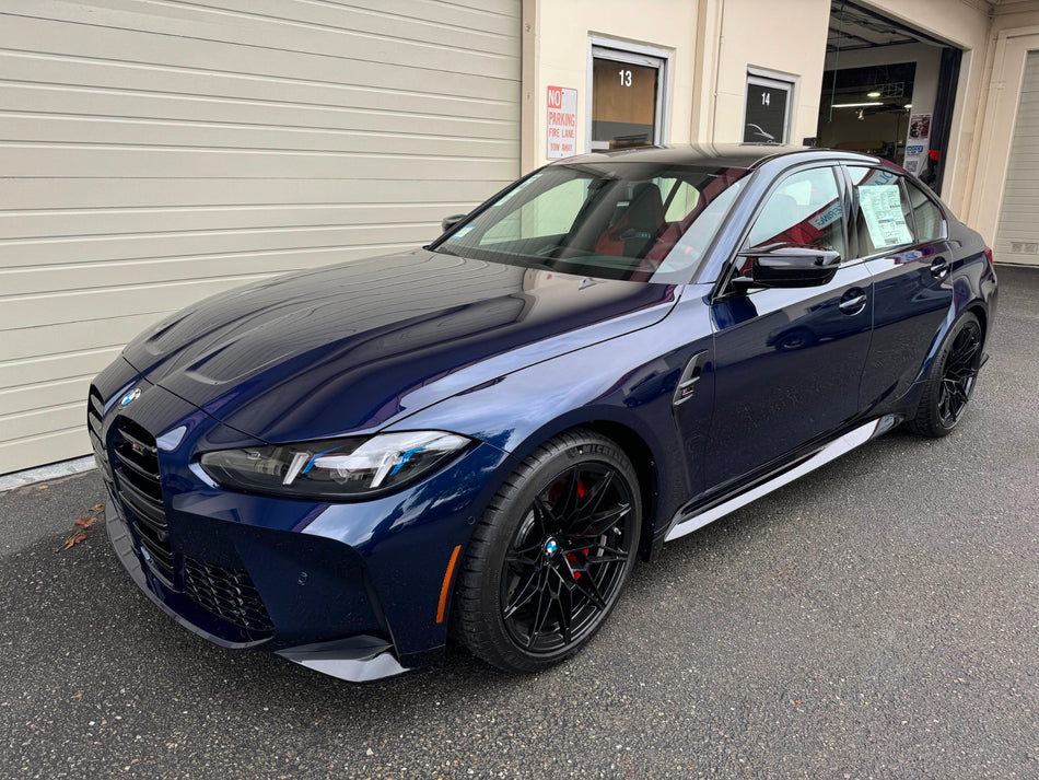 BMW X10 Tanzanite Blue Basecoat Clearcoat Quart Complete Paint Kit