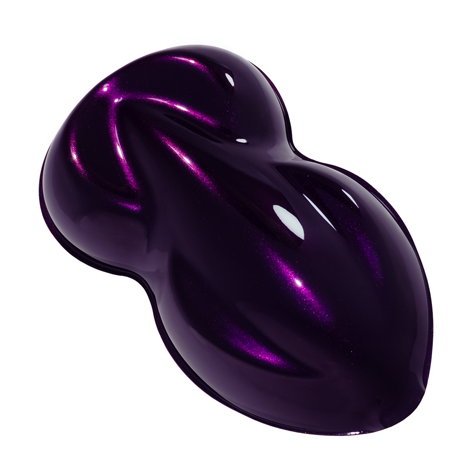 Candy Pearl Harlem Purple Basecoat Quart Complete Kit (Over Black Base)