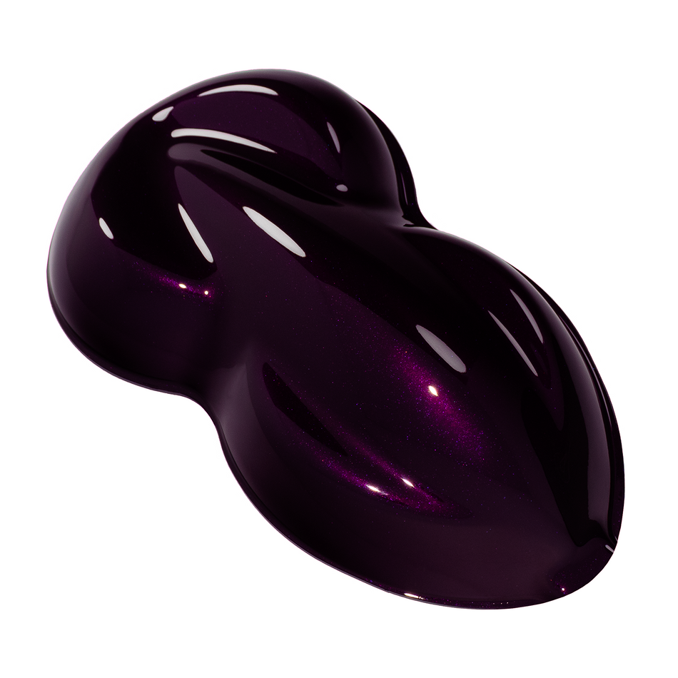 Candy Pearl Purple Basecoat Quart Complete Kit (Over Black Base)