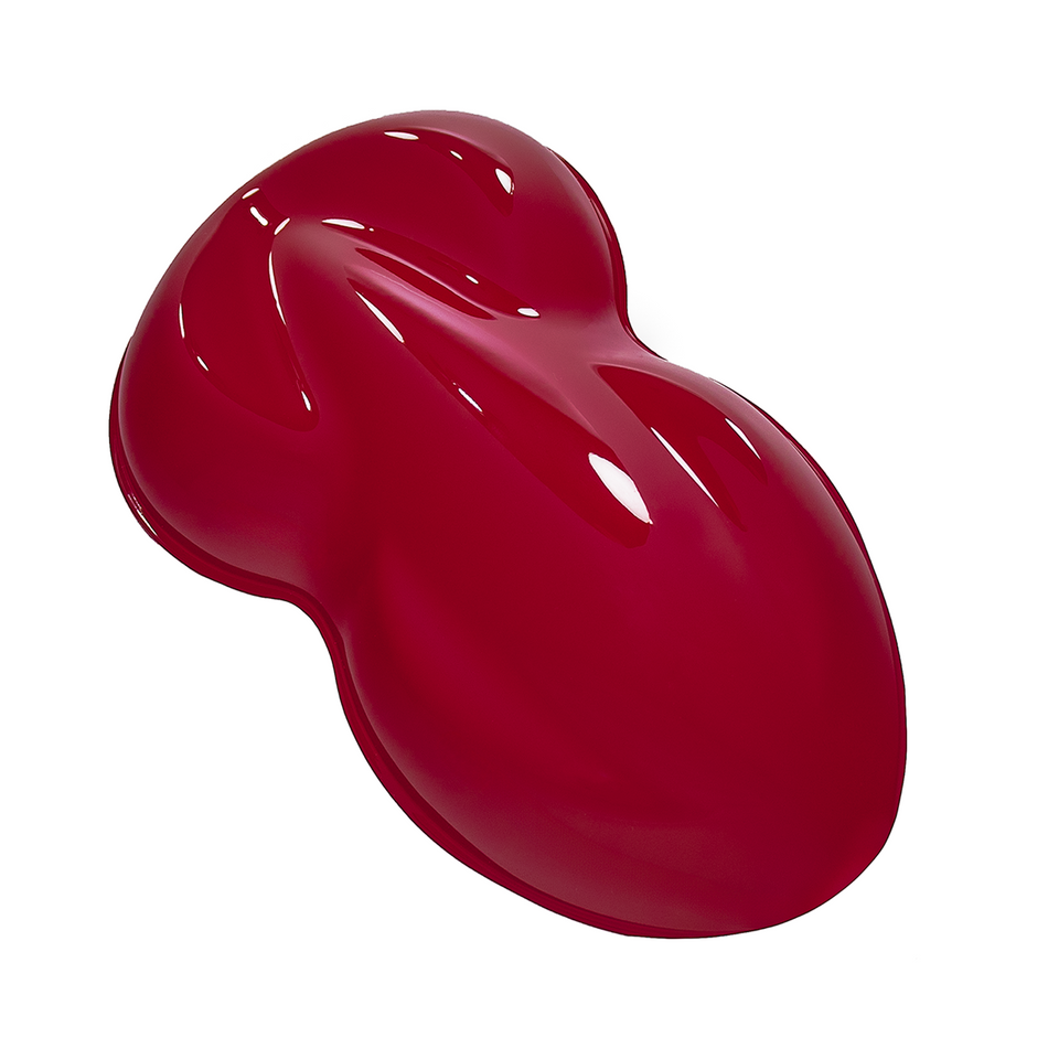 Carmine Red Basecoat With Reducer Gallon (Basecoat Only) Car Auto Paint Kit