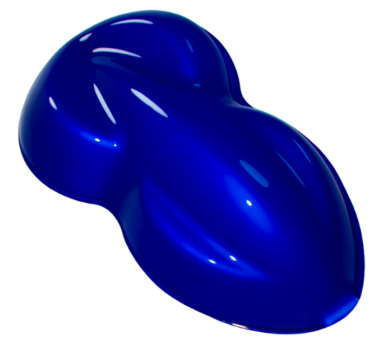 Candy Cobalt Blue Quart with Reducer (Candy Midcoat Only) Auto Motorcycle Kit