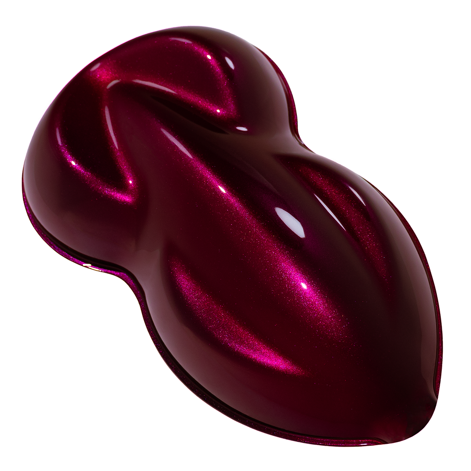 Candy Pearl Pink Basecoat Quart Complete Kit (Over Black Base)