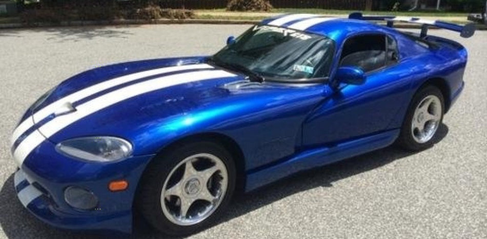 Dodge PBE Viper GTS Blue Basecoat With Reducer Gallon (Basecoat Only)